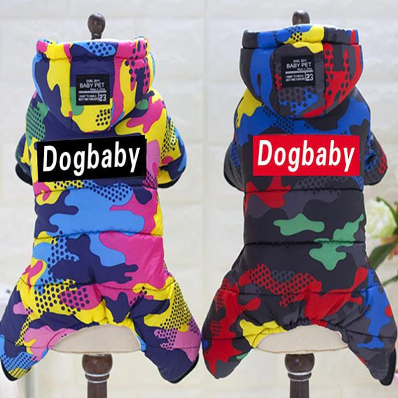 Pet Dog Clothes Winter Warm Dog Windproof Coat Thicken Pet Clothing For Dogs Costume Jumpsuit Hoodies Jacket Pet Supplies perros - Image 6