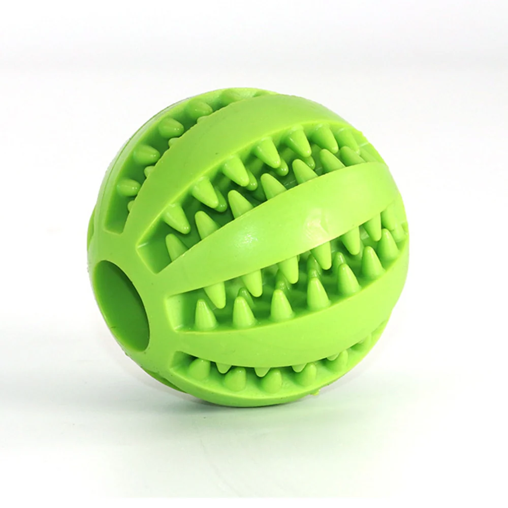 Pet Dog Toy Interactive Rubber Balls for Small Large Dogs Puppy Cat Chewing Toys Pet Tooth Cleaning Indestructible Dog Food Ball - Image 3