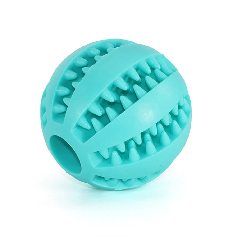 Pet Dog Toy Interactive Rubber Balls for Small Large Dogs Puppy Cat Chewing Toys Pet Tooth Cleaning Indestructible Dog Food Ball - Image 4