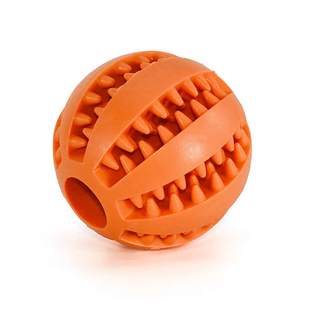 Pet Dog Toy Interactive Rubber Balls for Small Large Dogs Puppy Cat Chewing Toys Pet Tooth Cleaning Indestructible Dog Food Ball - Image 6
