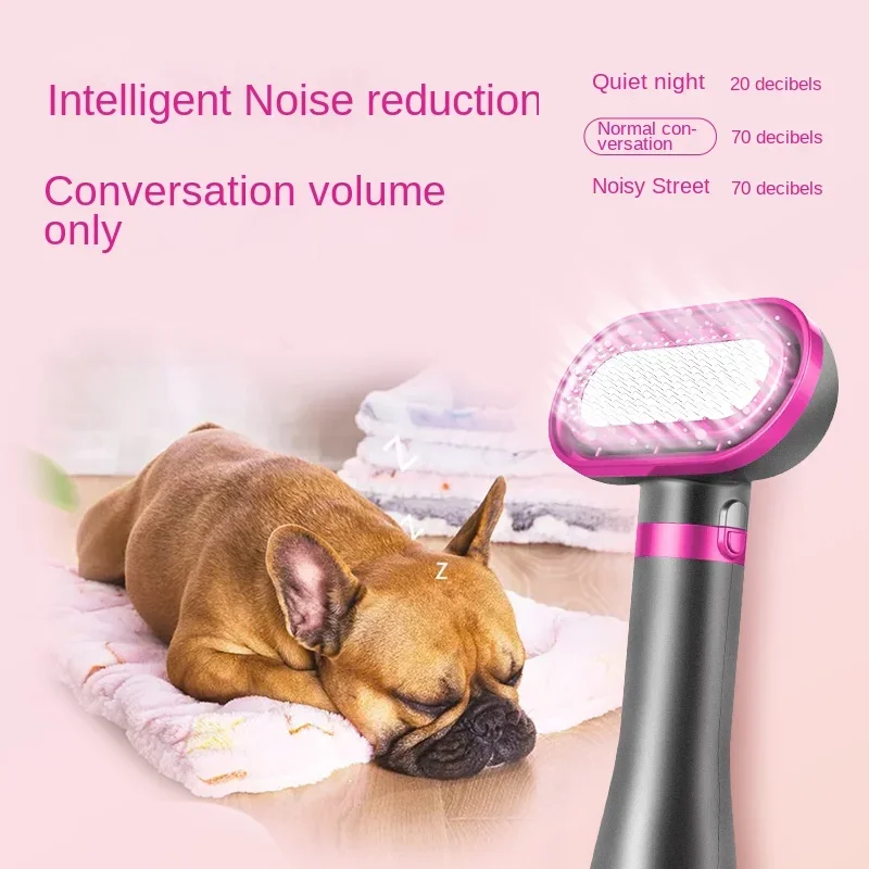 Pet Hair Dryer Dog Grooming Golden Retriever Hairdressing Dog Drying Brush Hair Comb Mute Not Hurt Hair Water Blower - Image 3