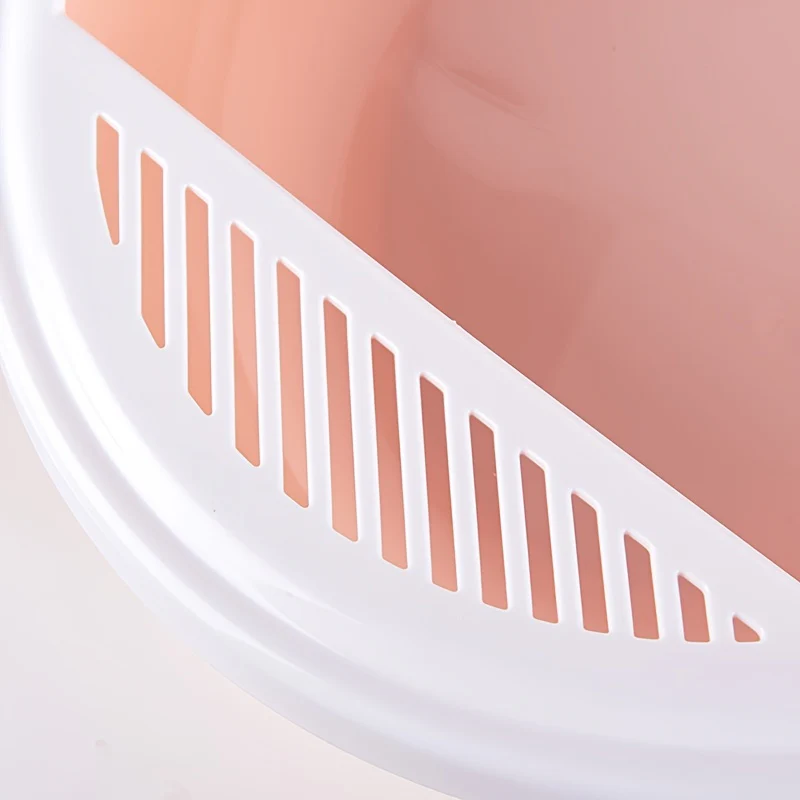 Pet Semi-Enclosed Cat Litter Box Detachable Cat Toilet with Cat Litter Shovel - For Cat Owners - Easy Cleaning & Odor Control - Suitable for Indoor Cats - Great Gift for Cat Lovers - Image 7