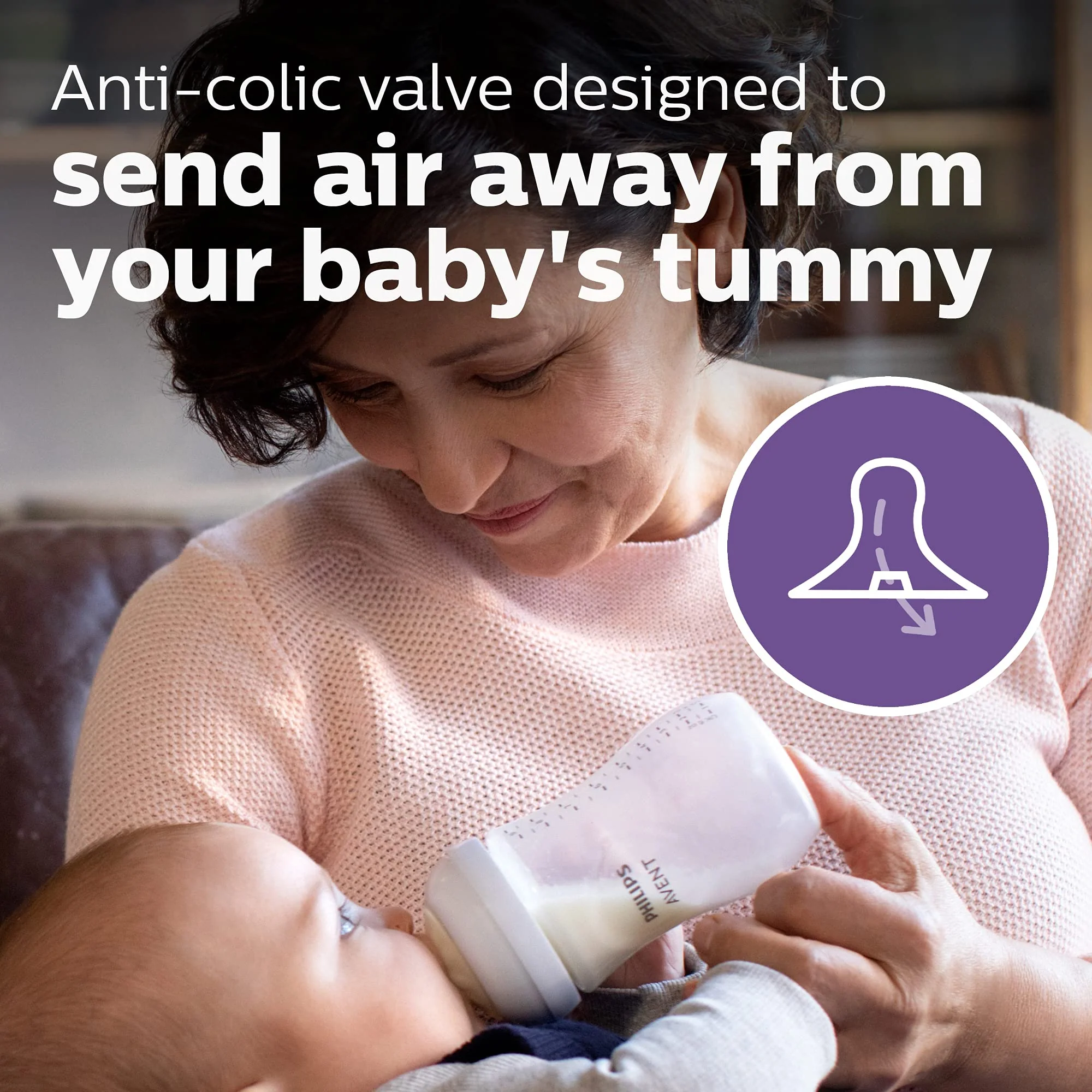 Philips AVENT Natural Response Baby Bottle Nipples Flow 5, 6M+, 4pk, SCY965/04 - Image 3