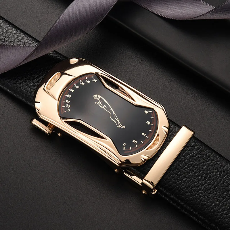 Plus LONG Size 130 140 150 160 170 180cm Belt for Men Famous Brand Designer Automatic Buckle Wast Straps Belt Genuine Leather - Image 3