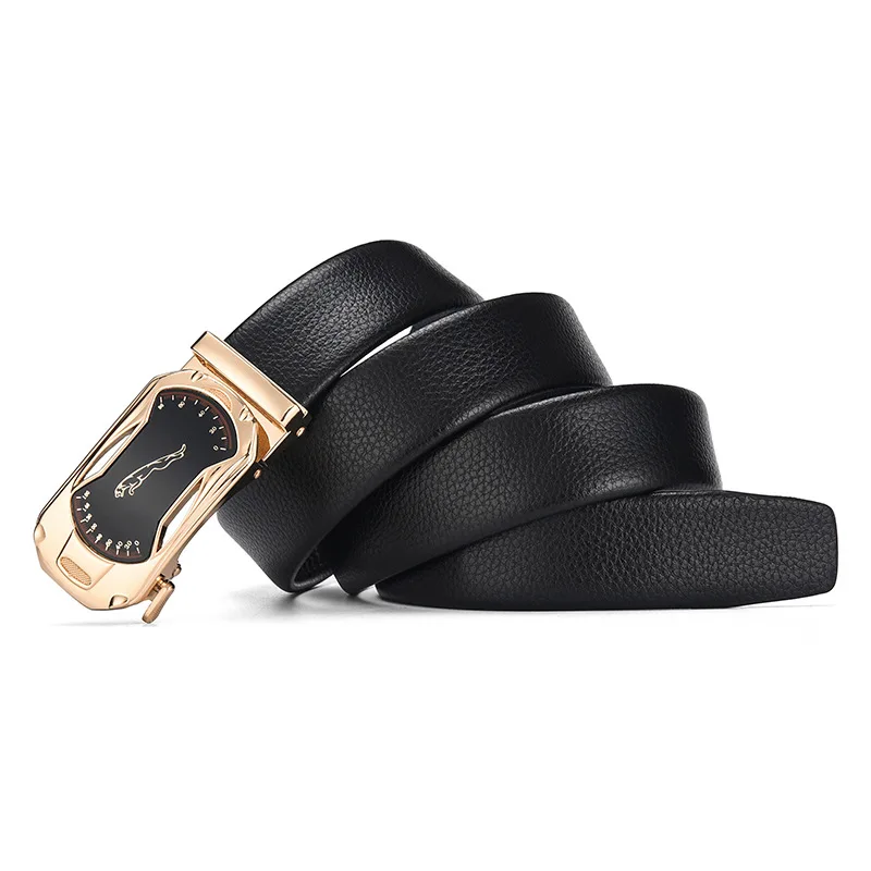 Plus LONG Size 130 140 150 160 170 180cm Belt for Men Famous Brand Designer Automatic Buckle Wast Straps Belt Genuine Leather - Image 9