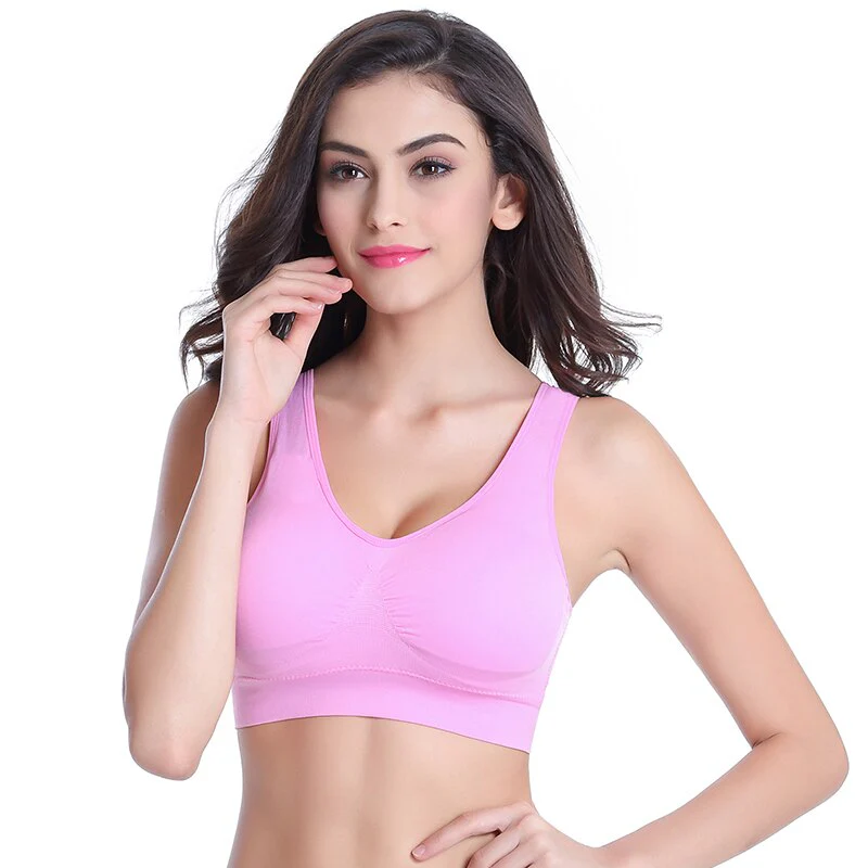 Plus Size Bras For Women Seamless Bra With Pads to 4XL 5XL Bralette Push Up Brassiere Vest Wireless Active fashion underwear - Image 19