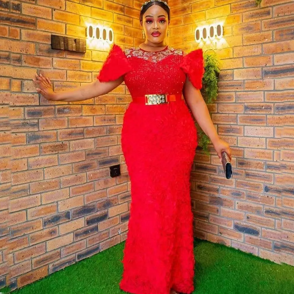 Plus Size Evening Dresses for Women African Luxury Sequin Gown Elegant Turkey Wedding Party Long Dress Ankara Ladies Clothing - Image 10