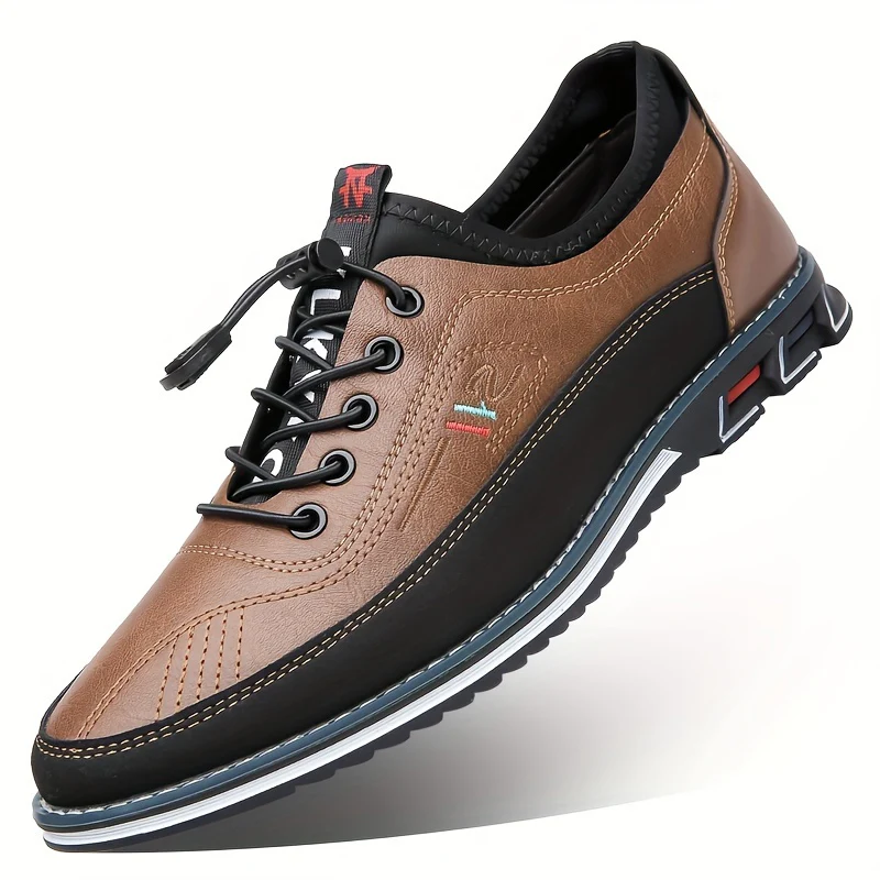 PLUS SIZE Non Slip Men's Casual Shoes With Adjustable Buckle, Comfy Soft Sole For Outdoor Activities - Image 13