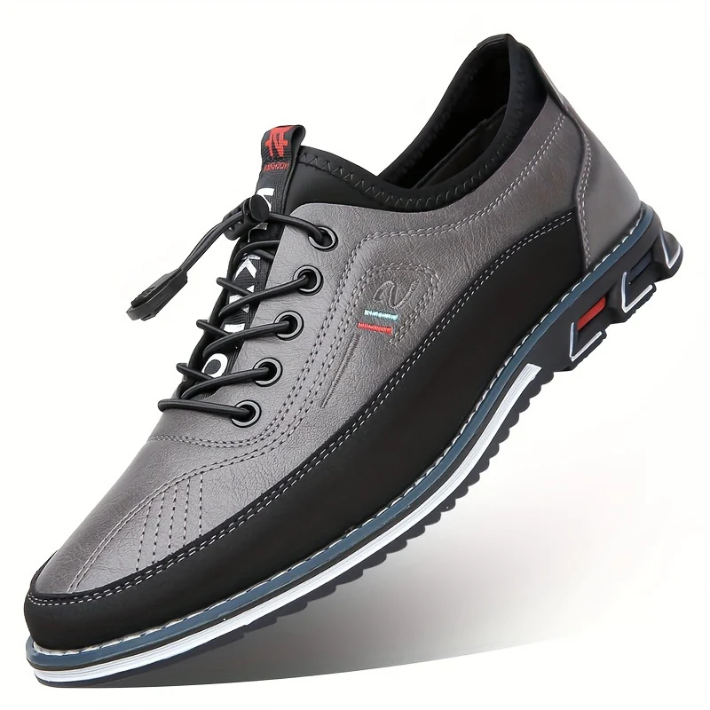 PLUS SIZE Non Slip Men's Casual Shoes With Adjustable Buckle, Comfy Soft Sole For Outdoor Activities - Image 14