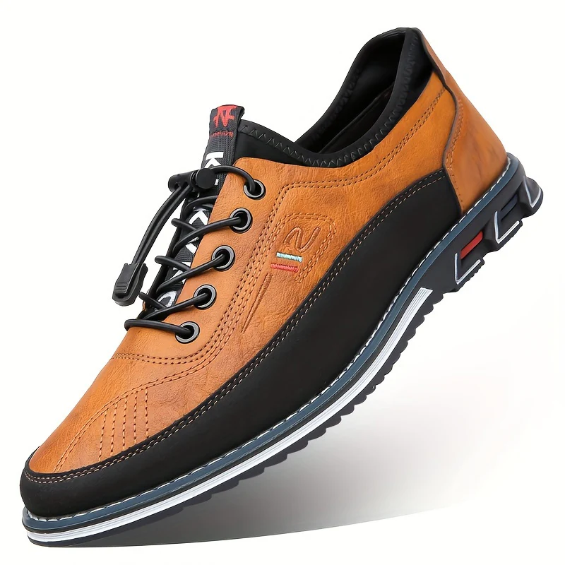 PLUS SIZE Non Slip Men's Casual Shoes With Adjustable Buckle, Comfy Soft Sole For Outdoor Activities - Image 15