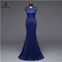 Poems Songs New Simple Mermaid  Evening Dress prom gowns Formal Party dress vestido de festa Elegant Vintage robe longue - Image 2