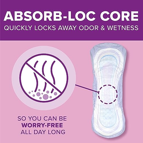 Poise Incontinence Pads & Postpartum Incontinence Pads, 7 Drop Ultra Absorbency, Long Length, 39 Count, Packaging May Vary - Image 4