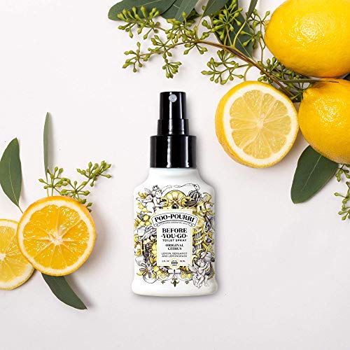 Poo-Pourri Before-You-Go Toilet Spray, Original Citrus, 2 Fl Oz - Lemon, Bergamot and Lemongrass - Image 2
