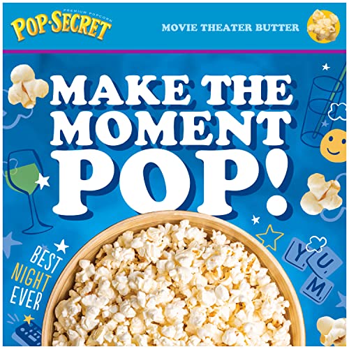 Pop Secret Microwave Popcorn, Movie Theater Butter Flavor, 3 Oz Sharing Bags, 30 Ct - Image 4