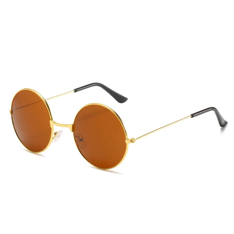 Popular Fishing Leisure Round Metal Men Sunglasses Retro Vintage Sunglasses for Men Women 2023 Fashion Eyewear Sun Glasses UV400 - Image 9