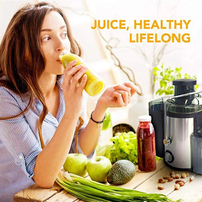 Portable Electric Blender Fruit Baby Food Juicer Milkshake Mixer Meat Grinder Multifunction Retro Juice Maker Machine - Image 6
