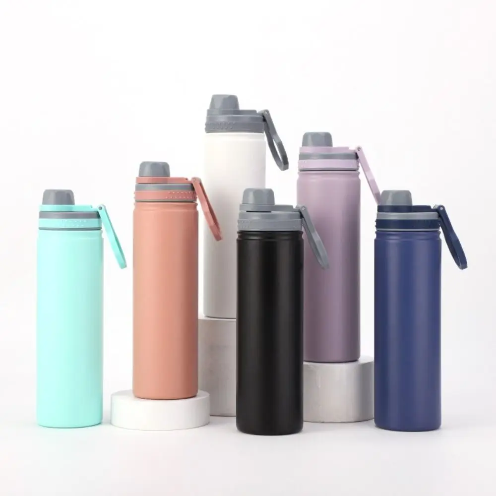 Portable Stainless Steel Vacuum Thermos Cup 750ml Fashion Insulation Cup Large Capacity Minimalist Water Bottle Travel - Image 3