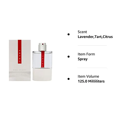 Prada Luna Rossa Eau Sport by Prada Eau De Toilette Spray 4.2 oz/125 ml (Men) - Image 2