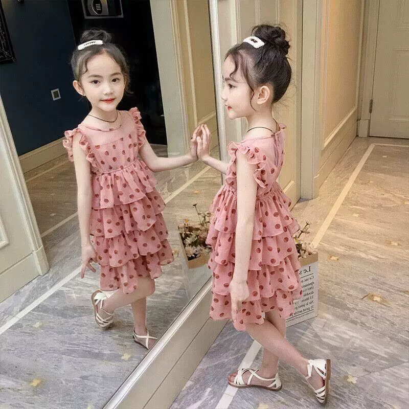 Princess Dress Summer Fashionable Girl Heart Thin Children's Clothing - Image 8