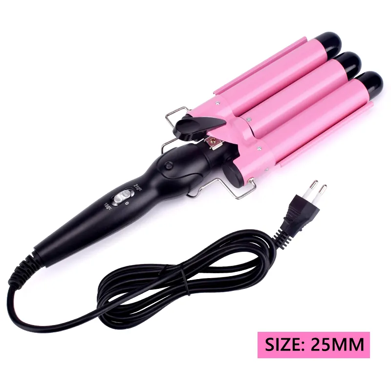 Professional Hair Curling Iron Ceramic Triple Barrel Hair Curler Irons Hair Wave Waver Styling Tools Hair Styler Wand - Image 9