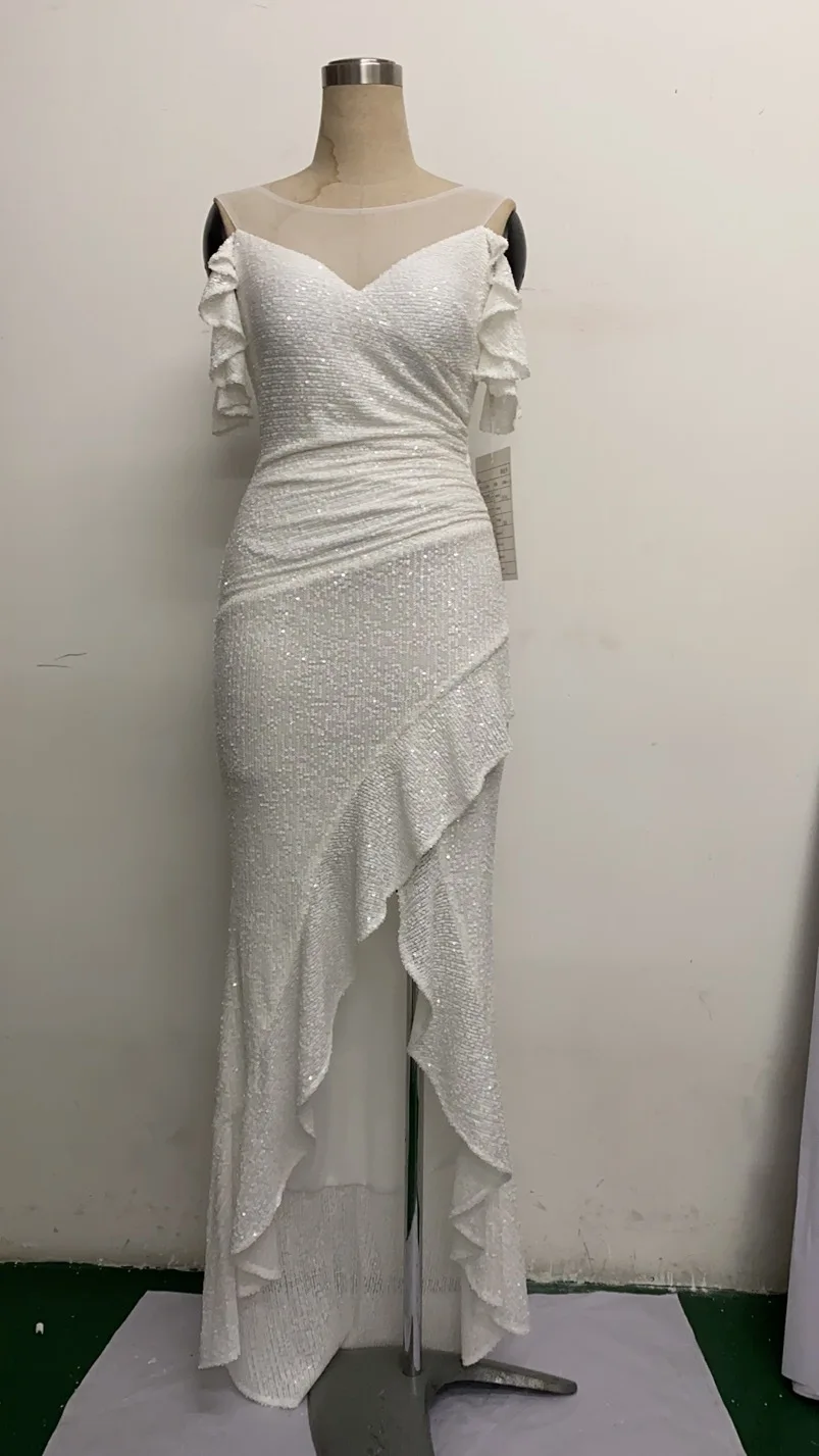 Prom Long Elegant Dresses  High/Low  Sexy Prom Dress  Vestidos De Fiesta  Long Prom Dresses - Image 12