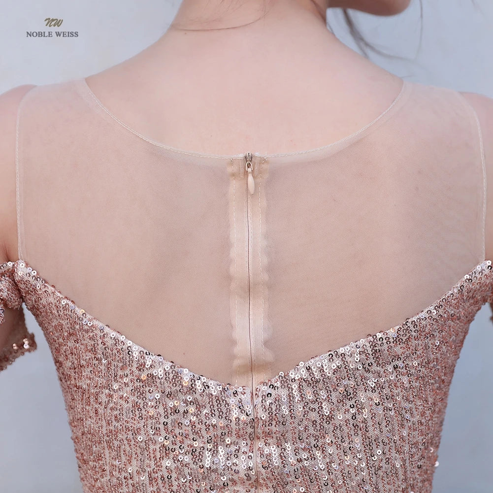 Prom Long Elegant Dresses  High/Low  Sexy Prom Dress  Vestidos De Fiesta  Long Prom Dresses - Image 5
