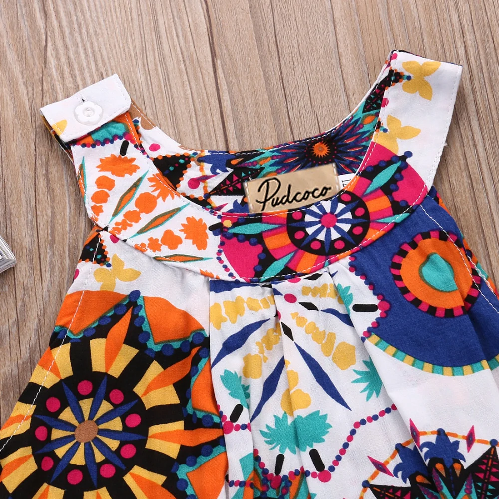 Pudcoco US Stock Baby Girls Dress NEW Toddler Baby Flower Dress Girls Mini Princess Dress girl formal dress - Image 6