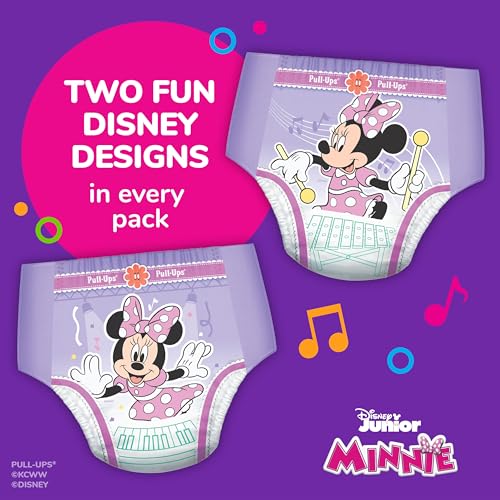 Pull-Ups Girls' Potty Training Pants, Size 4T-5T Training Underwear (38-50 lbs), 99 Count (3 Packs of 33) - Image 2
