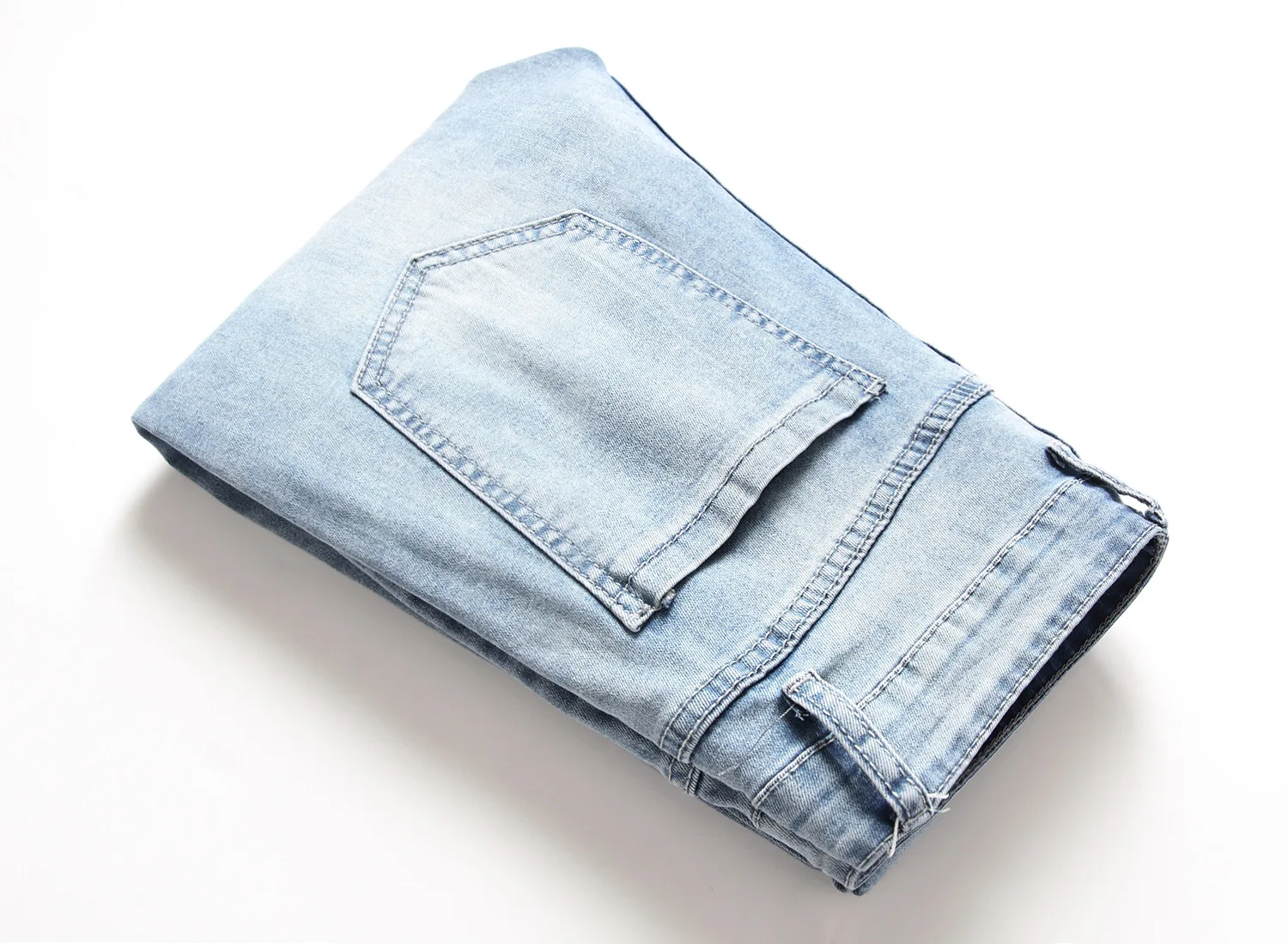 Punk Street Style Ripped Skinny Jeans Men Vintage Wash Solid Denim Trouser Mens Casual Slim Fit Pencil Denim Holes Pants 2024 - Image 46