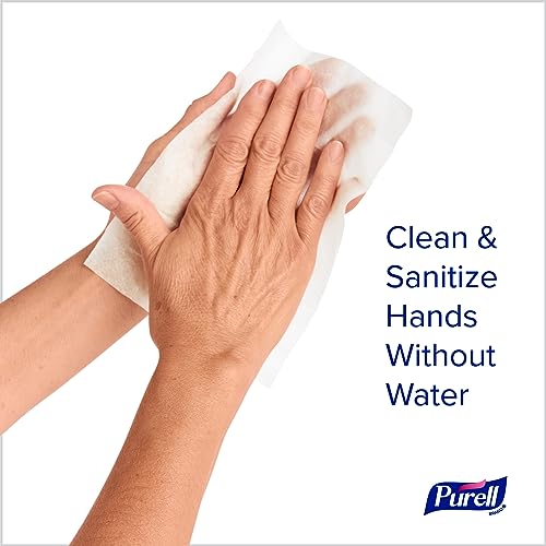 Purell Hand Sanitizing Wipes, Alcohol Formula, Fragrance Free, 300 Count Individually Wrapped Hand Wipes - 9020-06-EC - Image 6