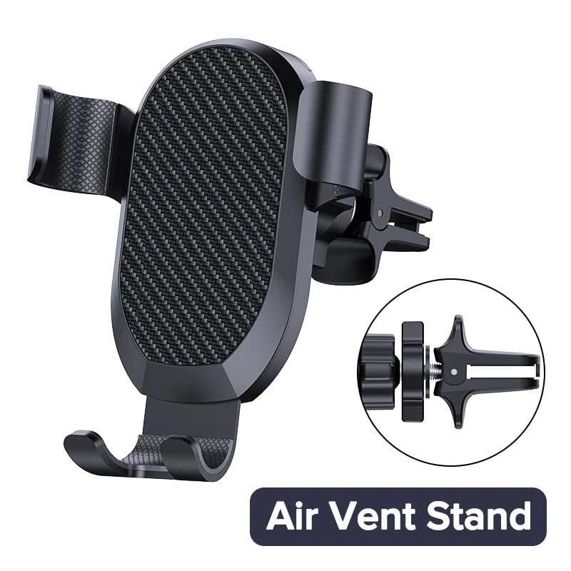 QOOVI Car Phone Holder Cell Phone Stand Smartphone Mount Gravity No Magnetic Support For iPhone 14 13 12 X Xiaomi Samsung Huawei - Image 3