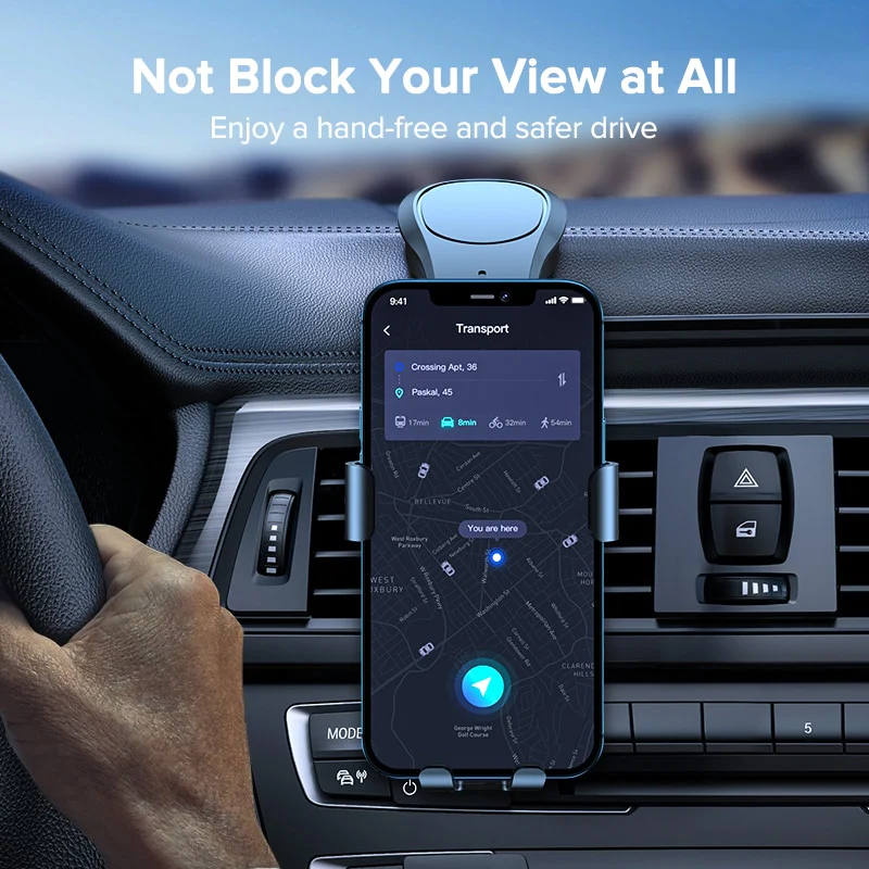 QOOVI Car Phone Holder Cell Phone Stand Smartphone Mount Gravity No Magnetic Support For iPhone 14 13 12 X Xiaomi Samsung Huawei - Image 7
