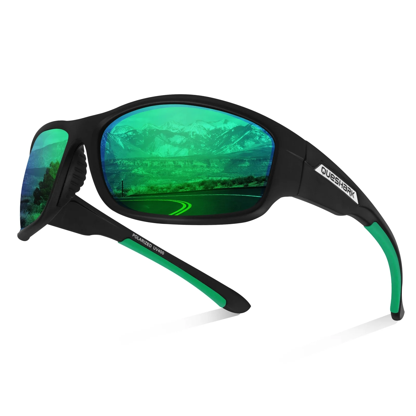 Queshark Polarized Fishing Sunglasses Men Women Climbing Camping Hiking Eyewear Fisherman Glasses UV400 Protection - Image 5