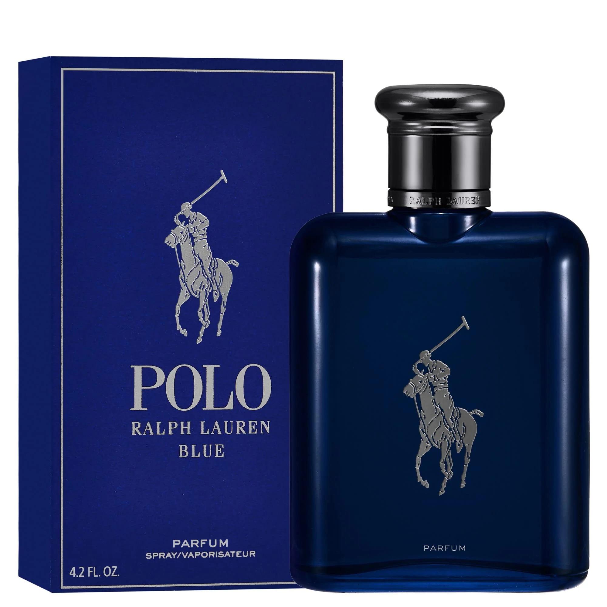 Ralph Lauren - Polo Blue - Parfum - Men's Cologne - Aquatic & Fresh - With Citrus, Oakwood, and Vetiver - Intense Fragrance - 4.2 Fl Oz - Image 2