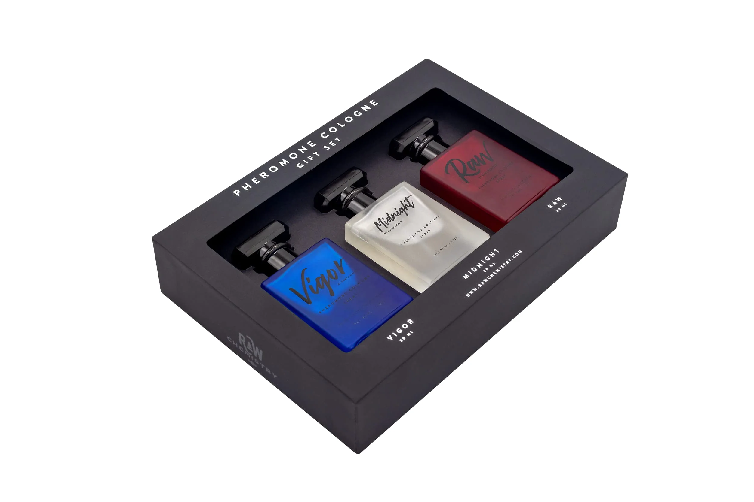 RawChemistry - A Pheromone Infused Mens Cologne Gift Set - Set of 3 Colognes - Image 2