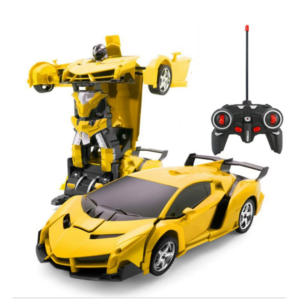 RC Car Transformation Robots Sports Vehicle Model Drift Car Toys Cool Deformation Car Kids Toys Gifts For Boys - Image 8