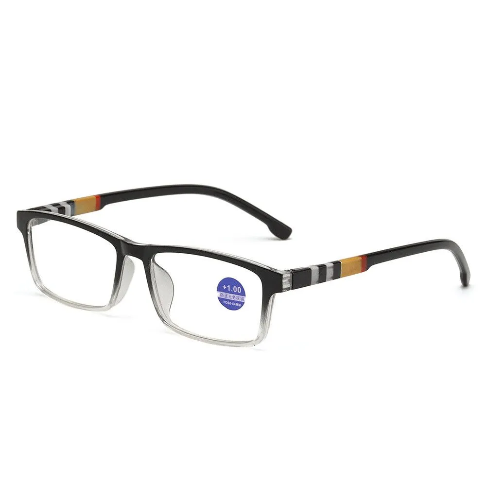 Reading Glasses Men Women Sports Anti-blue Light Reading Eyewear Black Red TR90 Frame Presbyopia Eyeglasses +100 to+400 glasses - Image 12