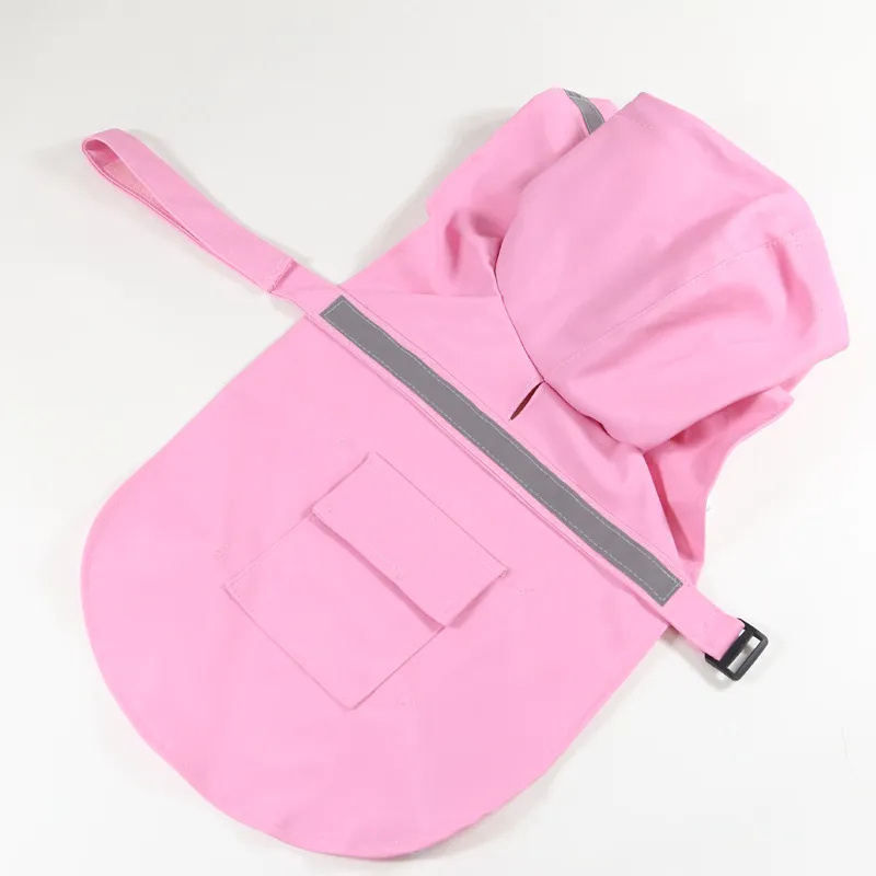 Reflective Tape Dog Raincoat Large Pet Coat Pets Clothes Dog Raincoat Teddy Bear Big Dog RainCoat Puppy Raincoat XS-XXXL - Image 9