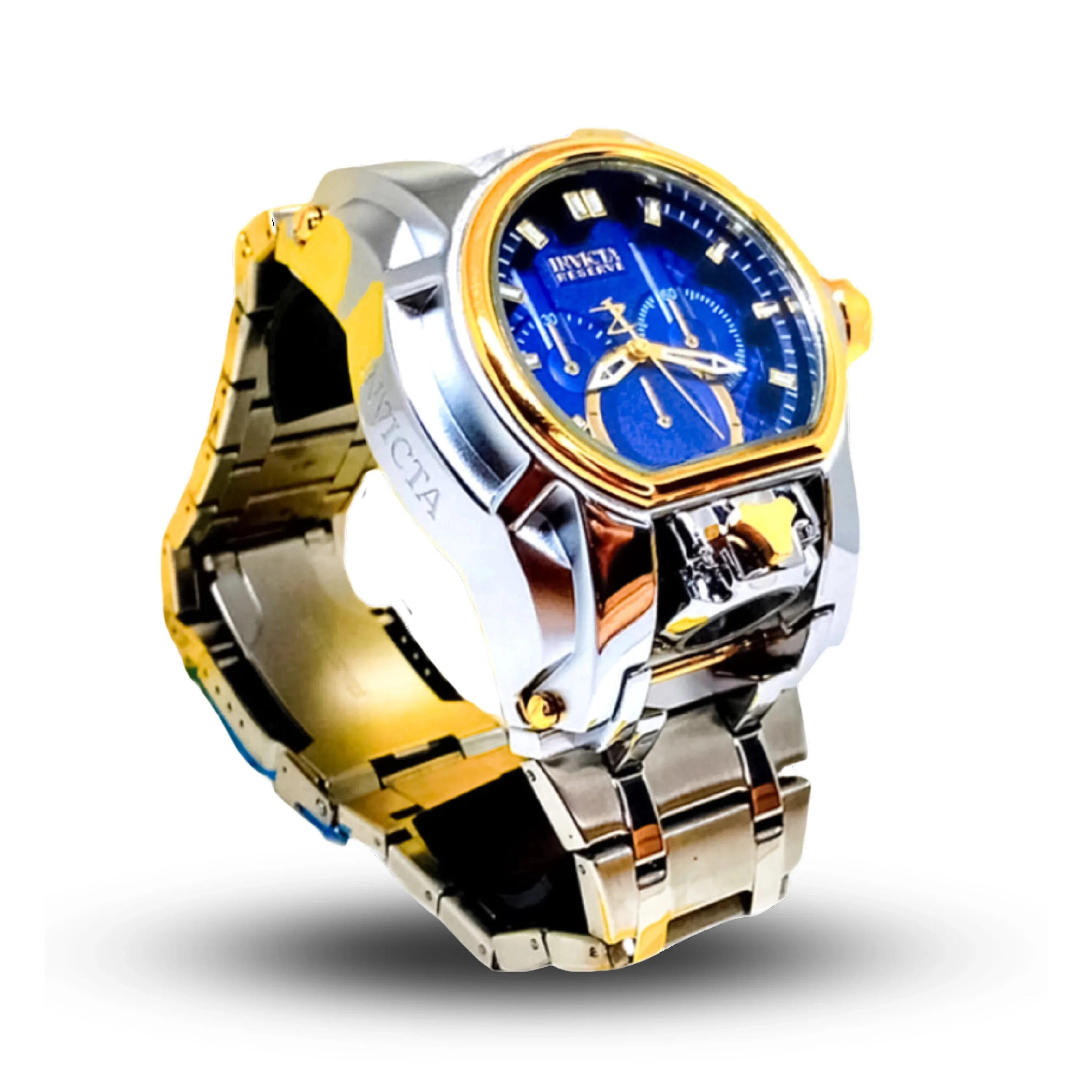 Relógio Invicta Zeus Magnum Dourado Banhado a Ouro 18K A Prova D'água + 3 Brindes - Image 8