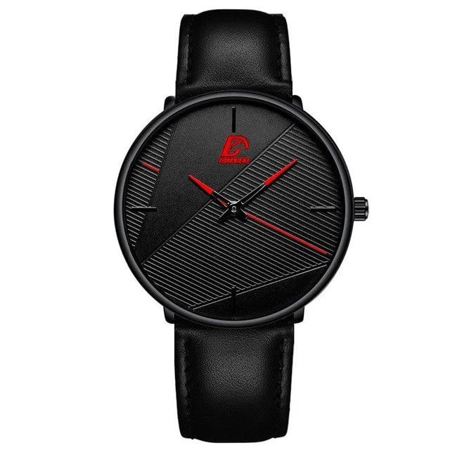reloj hombre Watches Mens 2023 Minimalist Men's Fashion Ultra-thin Watch Simple Men Business Quartz Wristwatch relogio masculino - Image 5