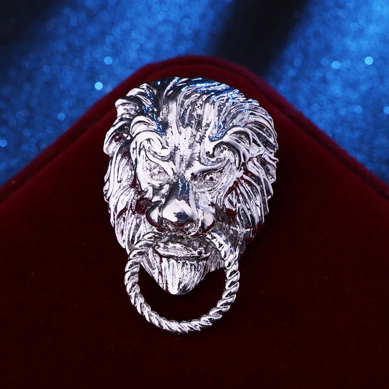 Retro Lion Shield Crown Animal Brooches Fashion Men's Suit Shirt Collar Needle Badge Lapel Pins Jewelry Men Clothing Accessories - Image 8