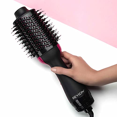 REVLON One-Step Volumizer Original 1.0 Hair Dryer and Hot Air Brush, Black - Image 4
