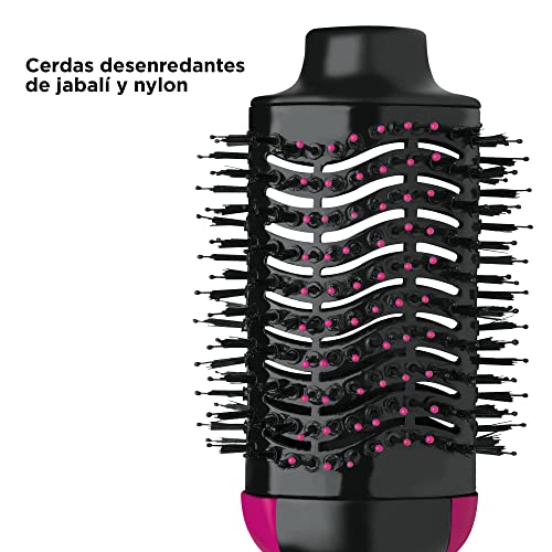 REVLON One-Step Volumizer Original 1.0 Hair Dryer and Hot Air Brush, Black - Image 6
