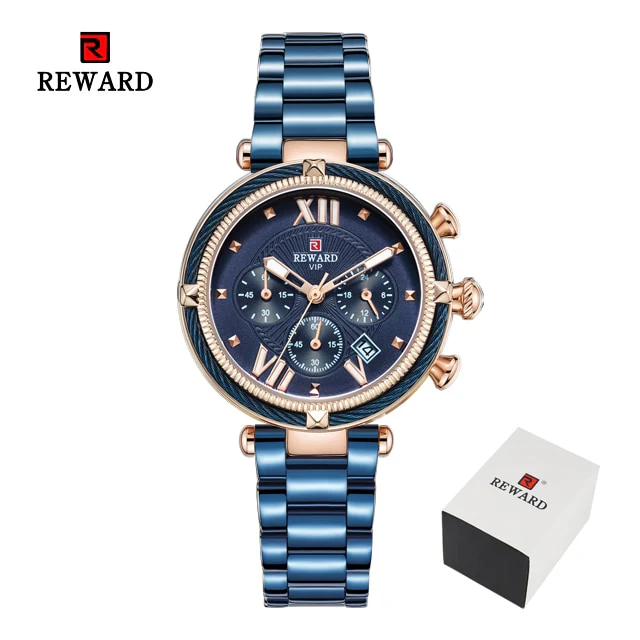 REWARD Luxury Fashion Women Watches Waterproof Casual Quartz Ladys Watch for Woman Dress Ladies Wristwatches Relogio Feminino - Image 16