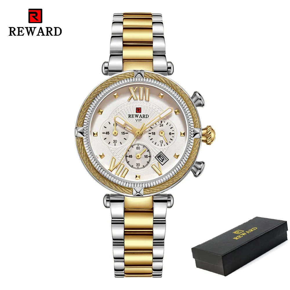 REWARD Luxury Fashion Women Watches Waterproof Casual Quartz Ladys Watch for Woman Dress Ladies Wristwatches Relogio Feminino - Image 17
