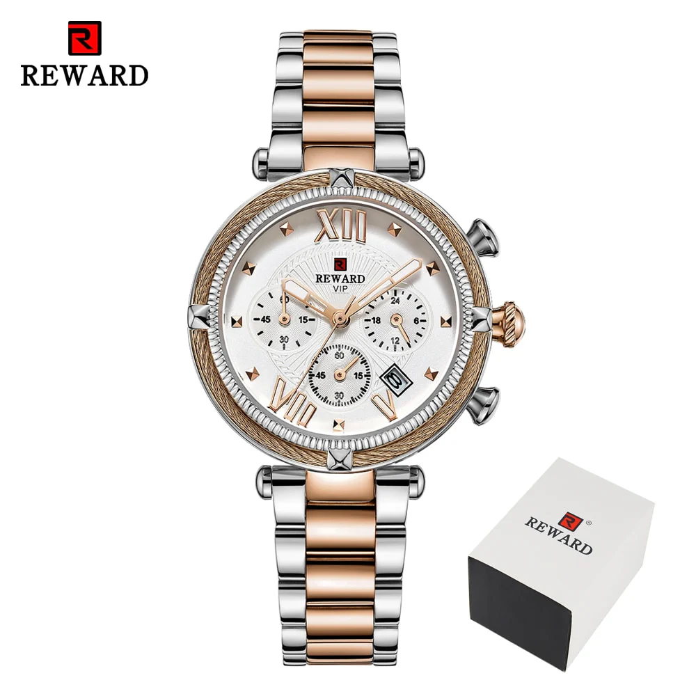REWARD Luxury Fashion Women Watches Waterproof Casual Quartz Ladys Watch for Woman Dress Ladies Wristwatches Relogio Feminino - Image 22