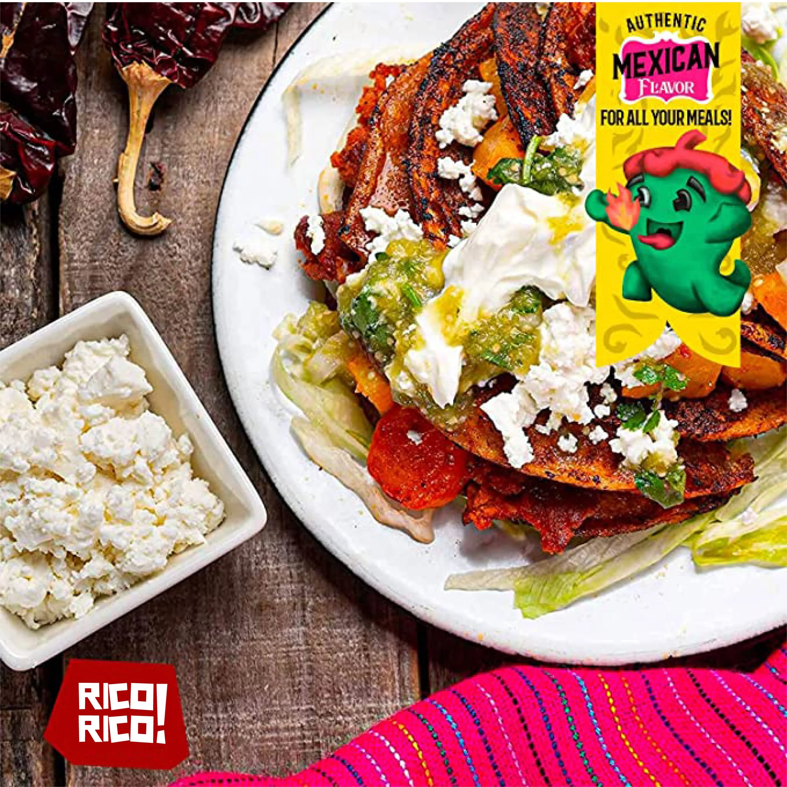 RICO RICO - Dried Ancho Chiles, 4 Oz - Premium Dried Chiles, Great for Birria Sauce, Mexican Mole, Enchiladas, Salsas, Pozole, Mild to Medium Heat, Sweet & Smoky Flavor. 100% Natural Dried Chili Peppers, Resealable in Kraft Bag by RICO RICO - Image 4