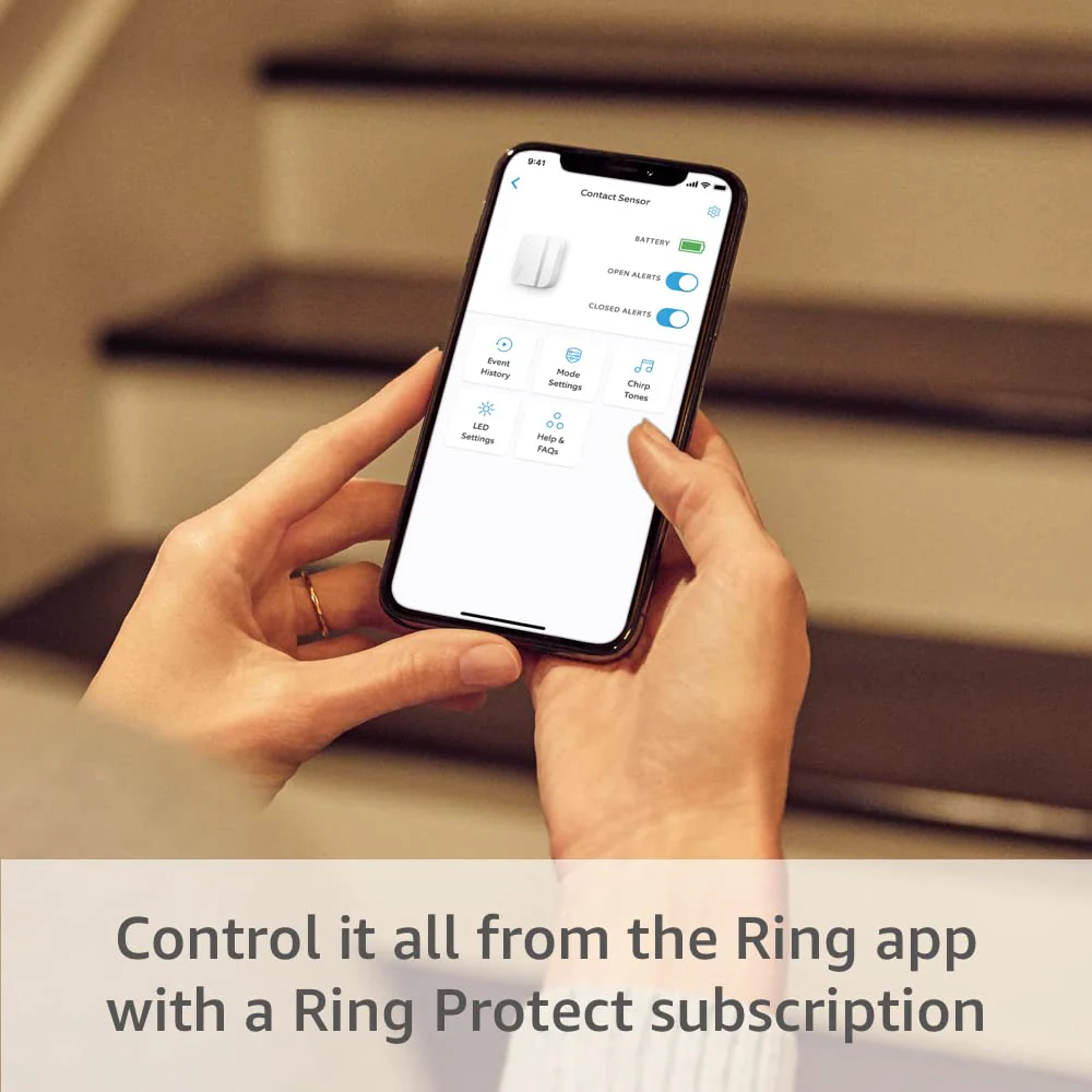 Ring Alarm Contact Sensor 6-pack (2nd Gen) - Image 2