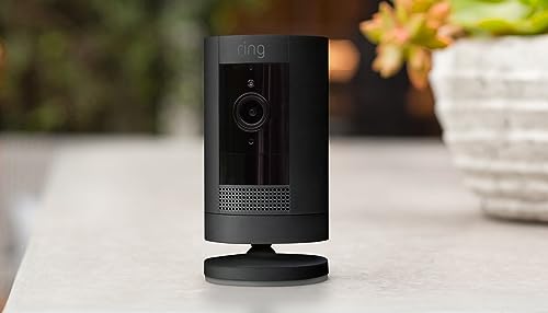 Ring Stick Up Cam Battery | Weather-Resistant Outdoor Camera, Live View, Color Night Vision, Two-way Talk, Motion alerts, Works with Alexa | Black - Image 2