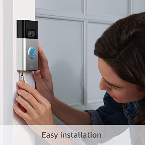 Ring Video Doorbell – 1080p HD video, improved motion detection, easy installation – Venetian Bronze - Image 4